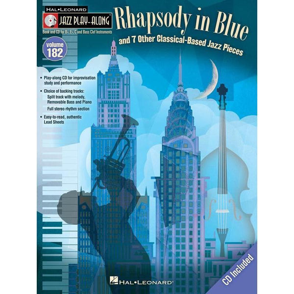 Rhapsody in Blue & 7 Other Classical-Based Jazz Pieces-Sheet Music-Hal Leonard-Logans Pianos
