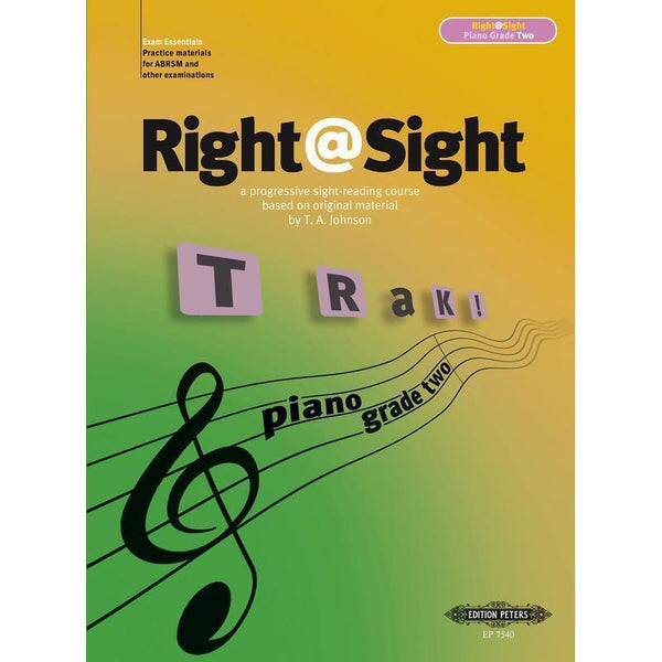 Right@Sight Grade Two-Sheet Music-Edition Peters-Logans Pianos