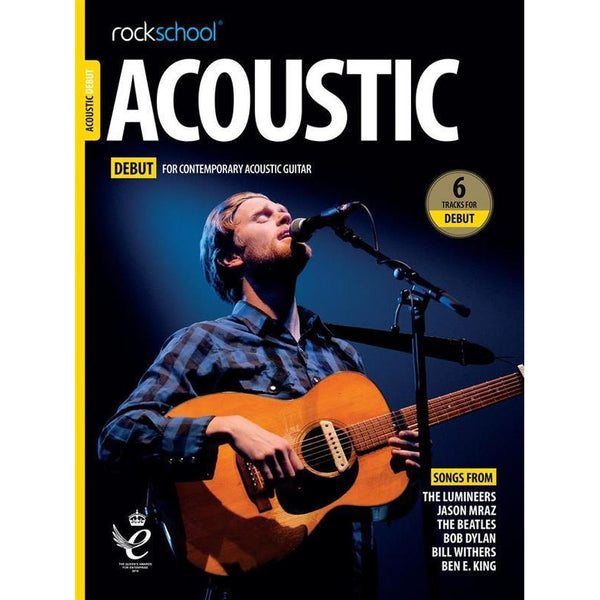 Rockschool Acoustic Guitar Debut 2019+-Sheet Music-Rock School Limited-Logans Pianos