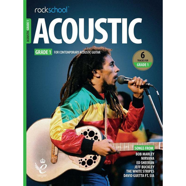 Rockschool Acoustic Guitar Grade 1 2019+-Sheet Music-Rock School Limited-Logans Pianos
