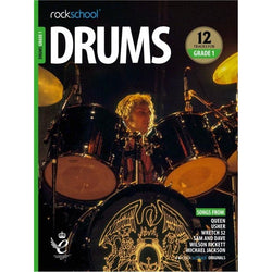 Rockschool Drums Grade 1 2018-2024-Sheet Music-Rock School Limited-Logans Pianos