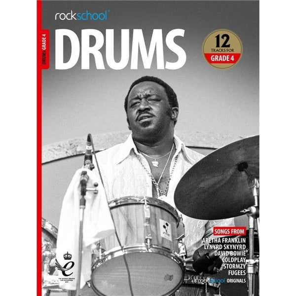 Rockschool Drums Grade 4 2018-2024-Sheet Music-Rock School Limited-Logans Pianos