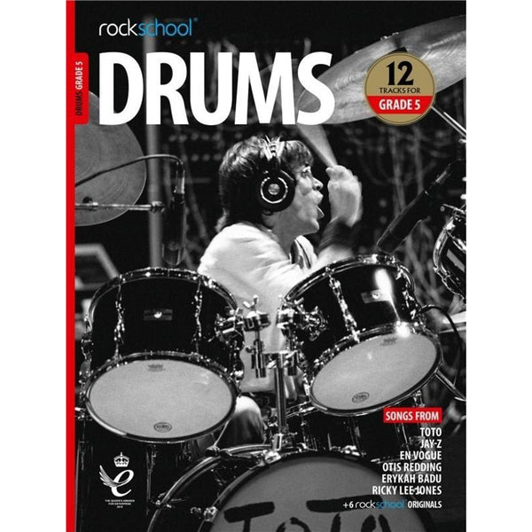 Rockschool Drums Grade 5 2018-2024-Sheet Music-Rock School Limited-Logans Pianos