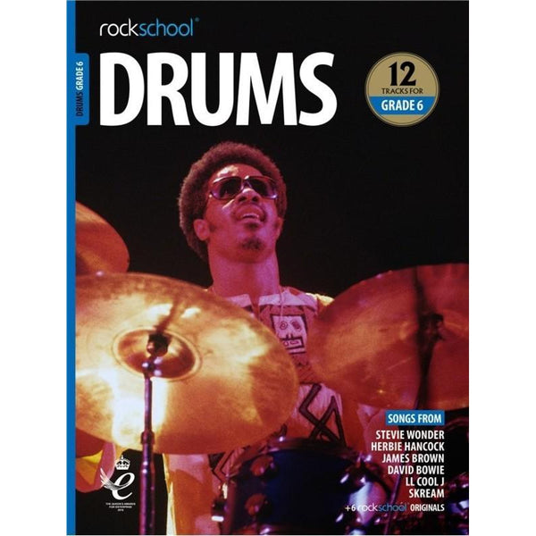 Rockschool Drums Grade 6 2018-2024-Sheet Music-Rock School Limited-Logans Pianos