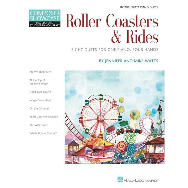 Roller Coasters & Rides-Sheet Music-Hal Leonard-Logans Pianos