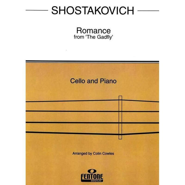 Romance from The Gadfly-Sheet Music-Fentone Music-Logans Pianos