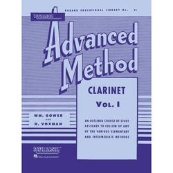 Rubank Advanced Method - Clarinet Vol. 1-Sheet Music-Rubank Publications-Logans Pianos