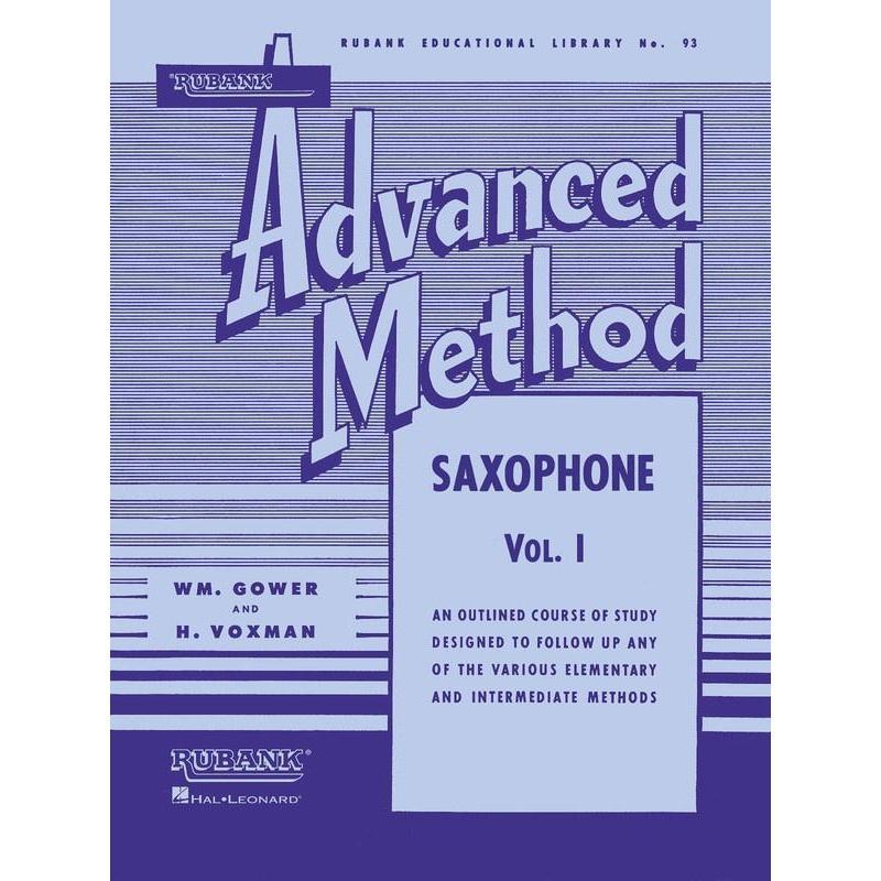 Rubank Advanced Method - Saxophone Vol. 1-Sheet Music-Rubank Publications-Logans Pianos