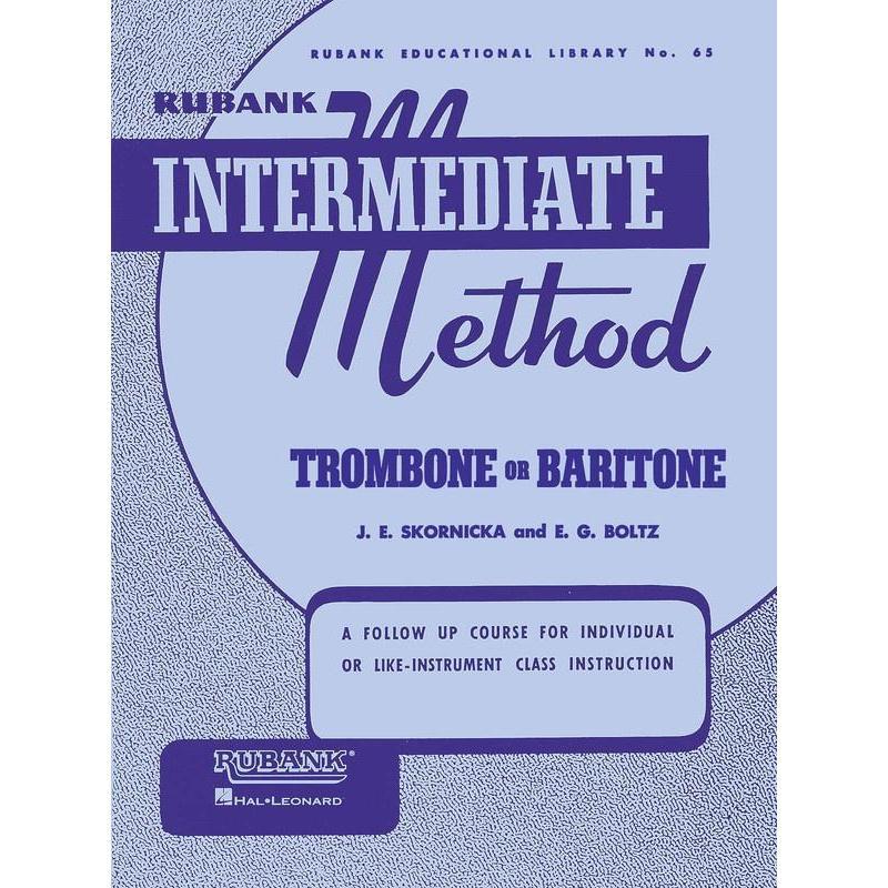 Rubank Intermediate Method - Trombone or Baritone-Sheet Music-Rubank Publications-Logans Pianos