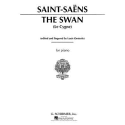 Saint-Saëns - The Swan (Le Cygne), for piano-Sheet Music-G. Schirmer Inc.-Logans Pianos