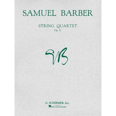 Samuel Barber - String Quartet Op. 11-Sheet Music-Hal Leonard-Logans Pianos