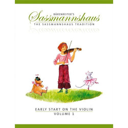 Sassmannshaus - Early Start On The Violin Volume 1-Sheet Music-Barenreiter-Logans Pianos
