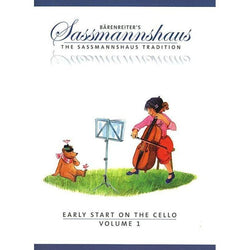 Sassmannshaus - Early Start on the Cello, Volume 1-Sheet Music-Barenreiter-Logans Pianos