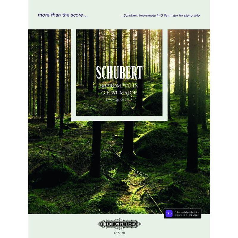 Schubert: Impromptu in G flat major-Sheet Music-Edition Peters-Logans Pianos