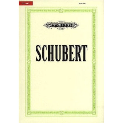 Schubert- Sonatas Vol 2 Piano Urtext-Sheet Music-Edition Peters-Logans Pianos