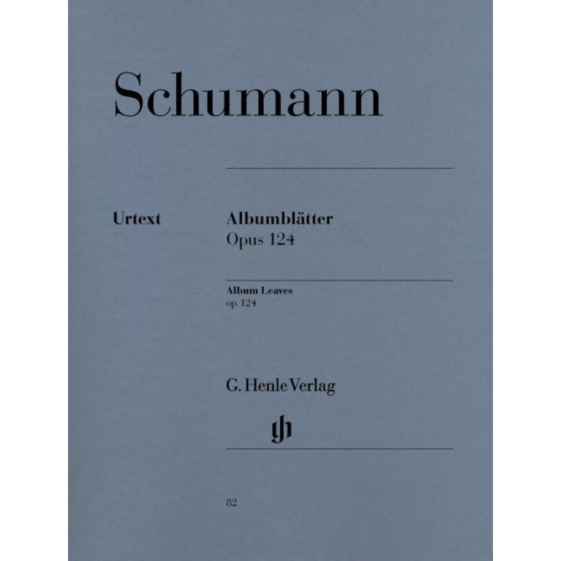 Schumann Album Leaves Op. 124-Sheet Music-G. Henle Verlag-Logans Pianos