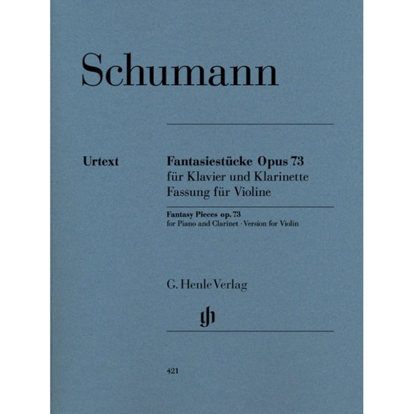 Schumann Fantasy op 73-Sheet Music-G. Henle Verlag-Logans Pianos