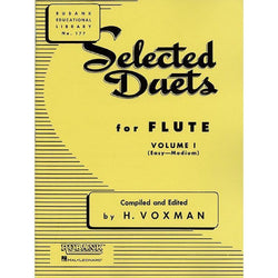 Selected Duets for Flute-Sheet Music-Rubank Publications-Logans Pianos