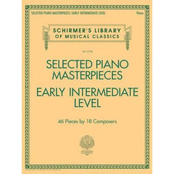 Selected Piano Masterpieces - Early Intermediate Level-Sheet Music-Schott Music-Logans Pianos