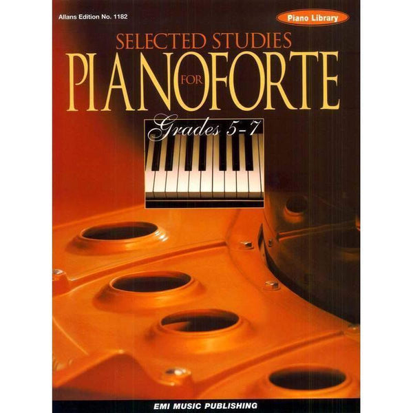 Selected Studies for Pianoforte Grades 5-7-Sheet Music-EMI Music Publishing-Logans Pianos