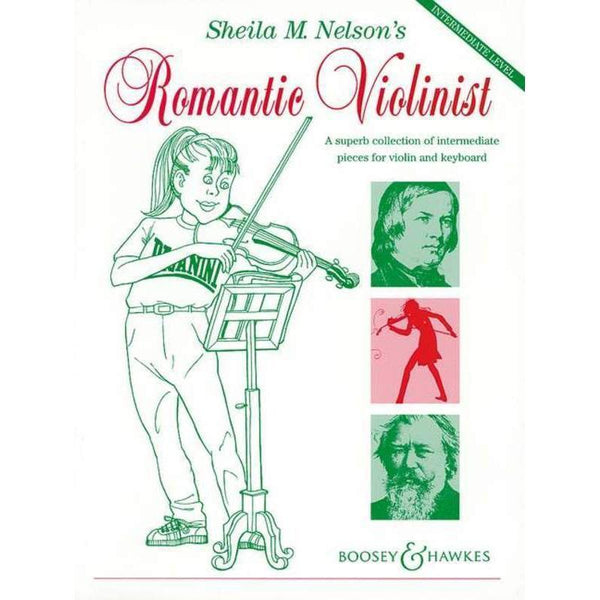 Sheila M. Nelson's Romantic Violinist-Sheet Music-Boosey & Hawkes-Logans Pianos
