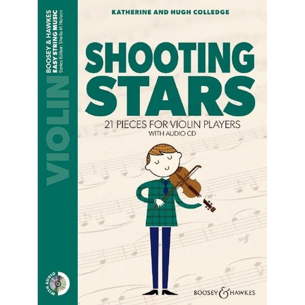 Shooting Stars Violin-Sheet Music-Boosey & Hawkes-Book/CD-Logans Pianos