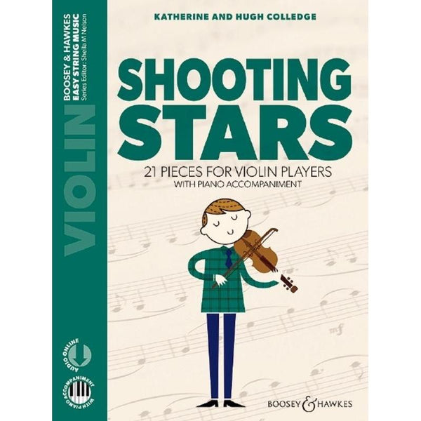 Shooting Stars Violin-Sheet Music-Boosey & Hawkes-Book/Piano Accompaniment +OLA-Logans Pianos