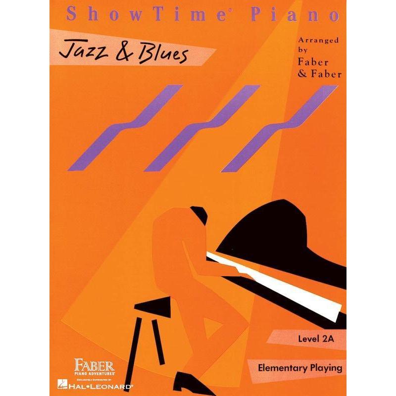 ShowTime Piano - Jazz & Blues-Sheet Music-Faber Piano Adventures-Logans Pianos