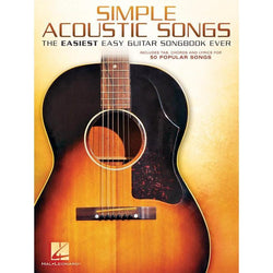 Simple Acoustic Songs-Sheet Music-Hal Leonard-Logans Pianos