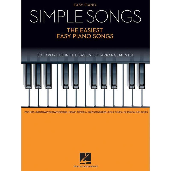 Simple Songs - The Easiest Easy Piano Songs-Sheet Music-Hal Leonard-Logans Pianos