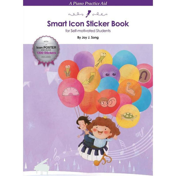 Smart Icon Sticker Book-Sheet Music-Hal Leonard-Logans Pianos