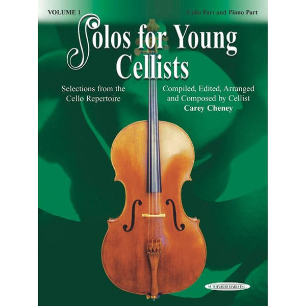 Solos for Young Cellists - Vol. 1-Sheet Music-Suzuki-Book & Piano Acc.-Logans Pianos