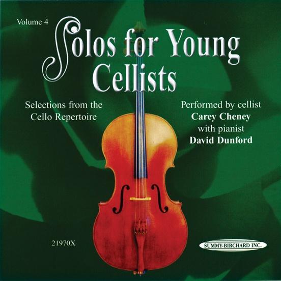 Solos for Young Cellists - Vol. 4-Sheet Music-Suzuki-CD-Logans Pianos