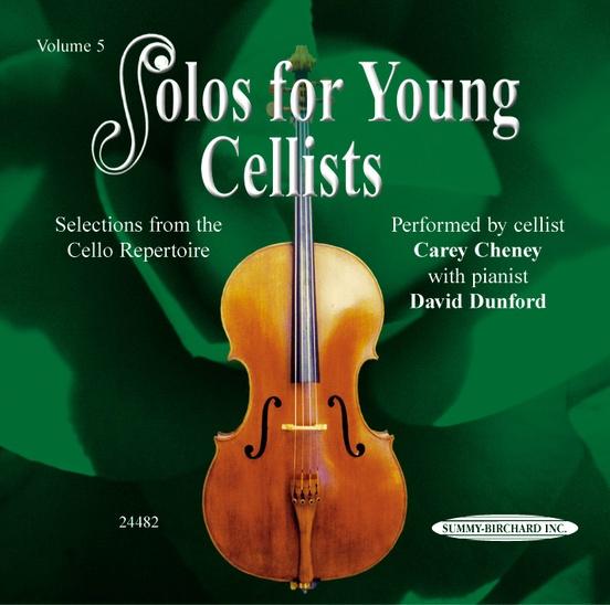 Solos for Young Cellists - Vol. 5-Sheet Music-Suzuki-CD-Logans Pianos