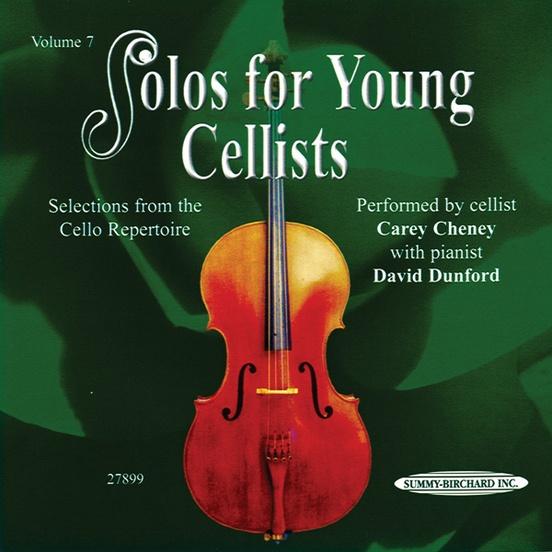 Solos for Young Cellists - Vol. 7-Sheet Music-Suzuki-CD-Logans Pianos