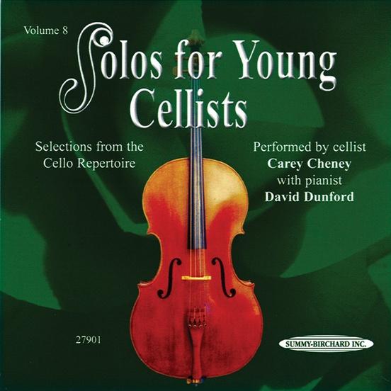 Solos for Young Cellists - Vol. 8-Sheet Music-Suzuki-CD-Logans Pianos