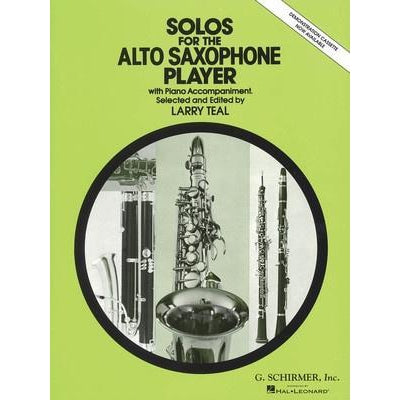 Solos for the Alto Saxophone Player-Sheet Music-G. Schirmer Inc.-Logans Pianos