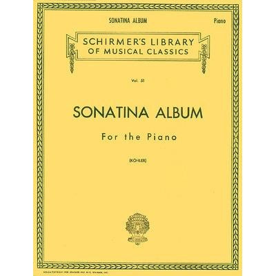 Sonatina Album for the Piano-Sheet Music-G. Schirmer Inc.-Logans Pianos