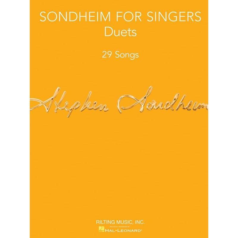 Sondheim for Singers-Sheet Music-Rilting Music, Inc.-Logans Pianos