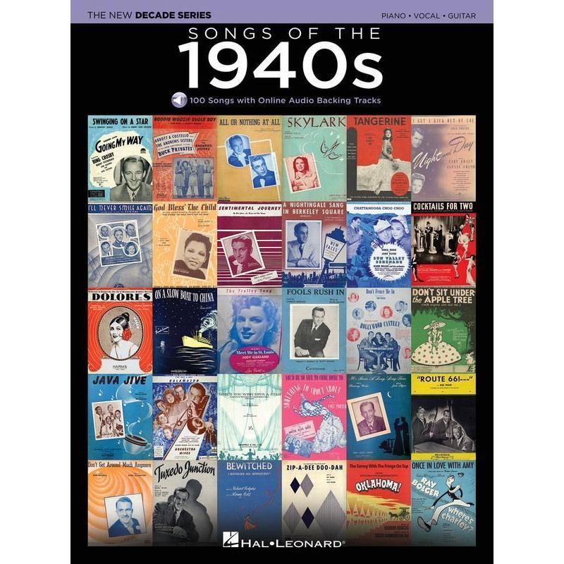Songs of the 1940s-Sheet Music-Hal Leonard-Logans Pianos