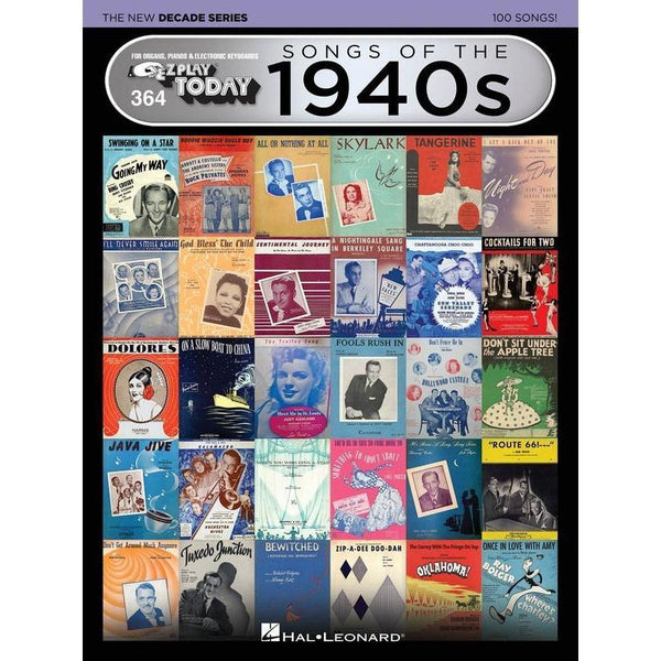 Songs of the 1940s - The New Decade Series-Sheet Music-Hal Leonard-Logans Pianos