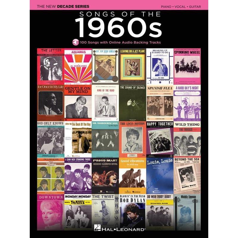 Songs of the 1960s-Sheet Music-Hal Leonard-Logans Pianos