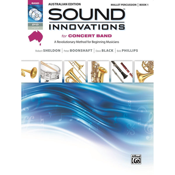 Sound Innovations Mallet Percussion Book 1 Bk&DVD Australian Version-Sheet Music-Alfreds-Logans Pianos
