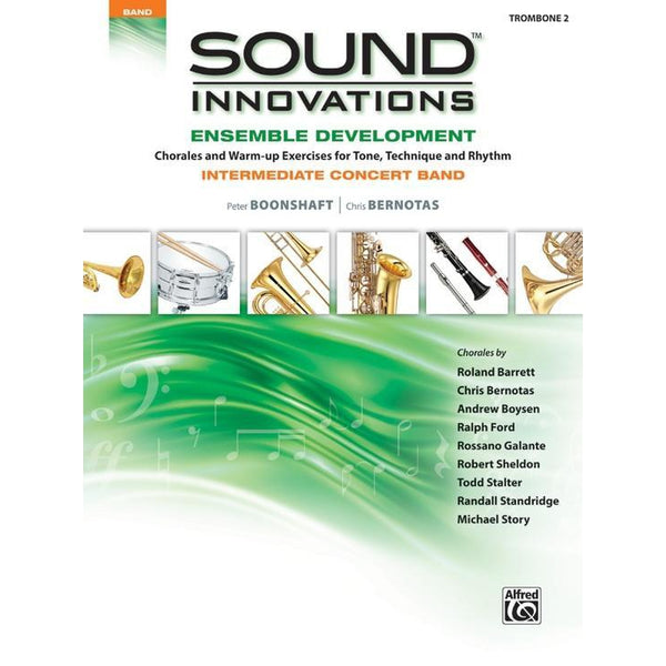 Sound Innovations for Concert Band - Ensemble Development for Intermediate Concert Band Trombone 2-Sheet Music-Alfreds-Logans Pianos