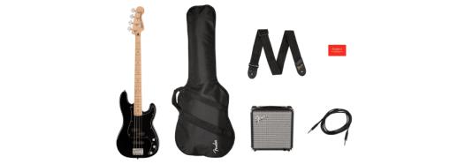 Squier Affinity PJ Bass Beginner Pack-Guitar & Bass-Squier-3-Color Sunburst-Logans Pianos