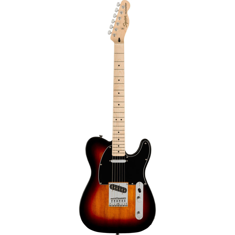 Squier Affinity Telecaster Electric Guitar-Guitar & Bass-Squier-Maple-3-Color Sunburst-Logans Pianos