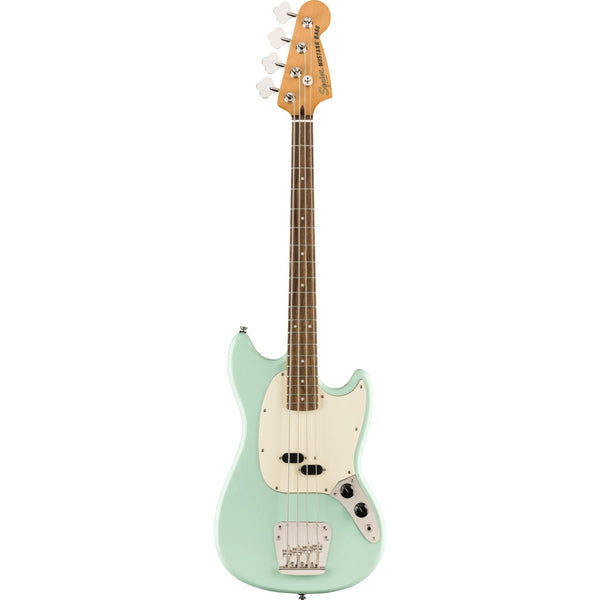 Squier Classic Vibe '60s Mustang Bass-Guitar & Bass-Squier-Olympic White-Logans Pianos