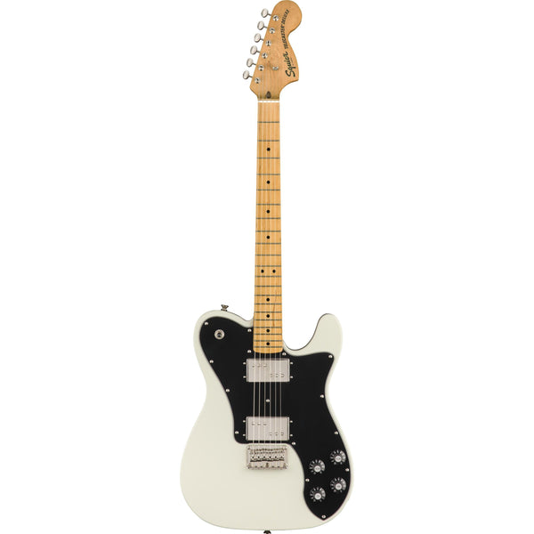 Squier Classic Vibe '70s Telecaster Deluxe Electric Guitar-Guitar & Bass-Squier-Olympic White-Logans Pianos