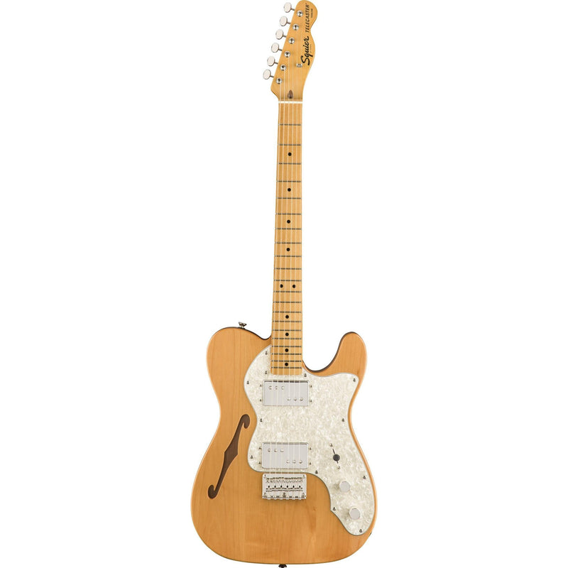 Squier Classic Vibe '70s Telecaster Thinline Electric Guitar-Guitar & Bass-Squier-Natural-Logans Pianos