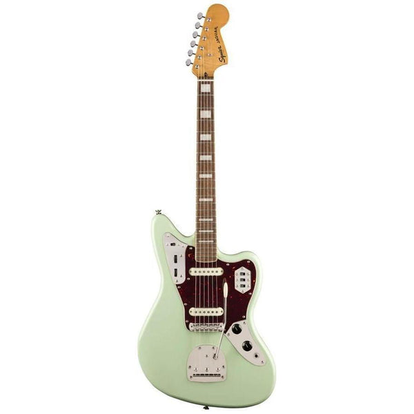 Squier Classic Vibe Jaguar '70s Electric Guitar-Guitar & Bass-Squier-Surf Green-Logans Pianos